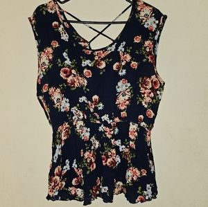 Libian floral blouse